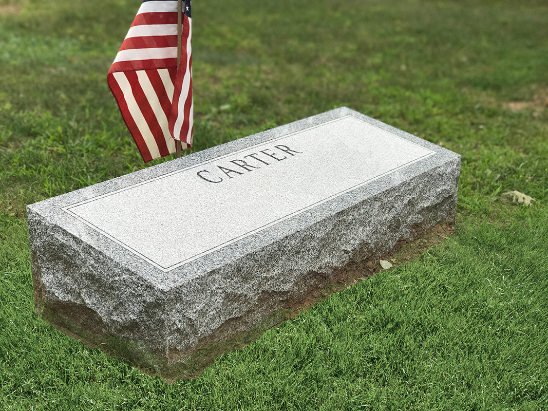 Flat or Bevel Granite Markers